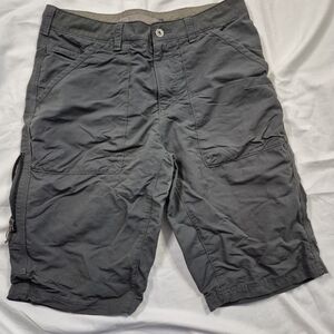 Men's REI Dark Gray UPF50 Cargo Shorts Sz 34